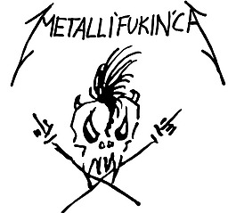 Metallica(5) logo設計欣賞 Metallica(5)唱片專輯LOGO下載標志設計欣賞
