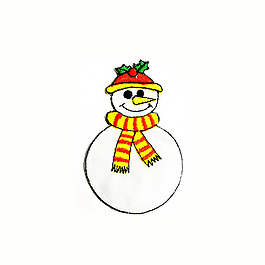 位圖 貼布 生活元素 雪人 帽子 免費(fèi)素材
