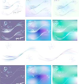 韩国梦幻背景矢量图51