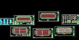 某工廠室內(nèi)混凝土結(jié)構(gòu)廠房設(shè)計(jì)圖