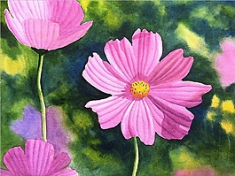 位圖 寫(xiě)意花卉 植物 花朵 免費(fèi)素材