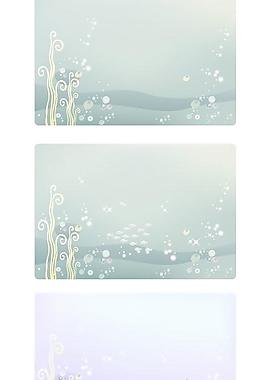 韓國夢幻背景矢量圖25