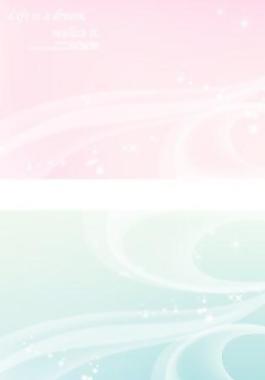 韓國夢幻背景矢量圖12