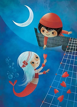 位圖 插畫師 Gaia Bordicchia 人物 免費素材