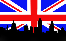 位圖 生活元素 旗幟 建筑 米字旗 免費(fèi)素材