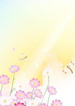 韓國春天風(fēng)光矢量圖16