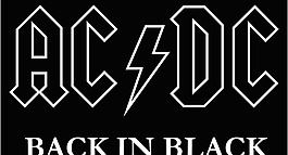 AC_DC_black logo設計欣賞 AC_DC_black唱片公司標志下載標志設計欣賞