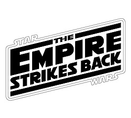 The_Empire_Strikes_Back logo设计欣赏 The_Empire_Strikes_Back好莱坞电影标志下载标志设计欣赏