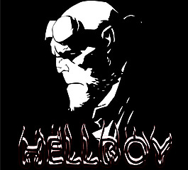 Hellboy(1) logo設計欣賞 Hellboy(1)經(jīng)典電影標志下載標志設計欣賞