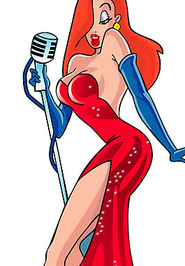 Jessica_Rabbit logo设计欣赏 Jessica_Rabbit经典电影标志下载标志设计欣赏