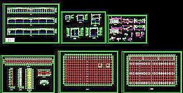 二層鋼結構廠房設計施工圖