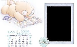 2009小熊臺歷模板