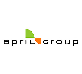 April_Group logo设计欣赏 April_Group保险公司标志下载标志设计欣赏