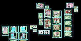 高层医院院内综合楼建筑施工设计图