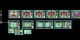 五層圖書館建筑施工設(shè)計(jì)圖