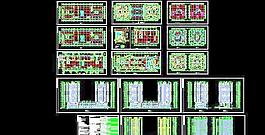 某商業街18層商住樓施工設計圖