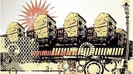最新時(shí)尚潮流圖案矢量圖245