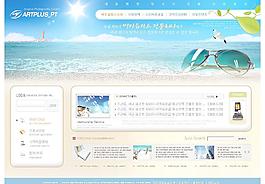 房地產企業(yè)網站模板PSD分層（無網頁源碼）圖片