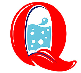 Q_Water logo設(shè)計欣賞 Q_Water快餐業(yè)標(biāo)志下載標(biāo)志設(shè)計欣賞