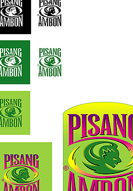Pisang_Ambon logo设计欣赏 Pisang_Ambon饮料品牌LOGO下载标志设计欣赏