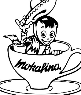mokafina logo設(shè)計(jì)欣賞 mokafina食物品牌標(biāo)志下載標(biāo)志設(shè)計(jì)欣賞