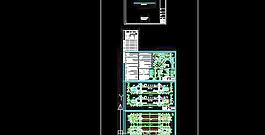 一层混合结构学院建筑施工设计图