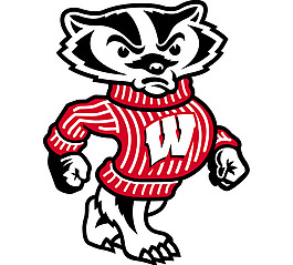 Wisconsin_Badgers(1) logo設計欣賞 Wisconsin_Badgers(1)知名學校LOGO下載標志設計欣賞