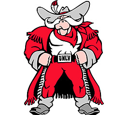 UNLV_Rebels logo设计欣赏 UNLV_Rebels知名学校标志下载标志设计欣赏
