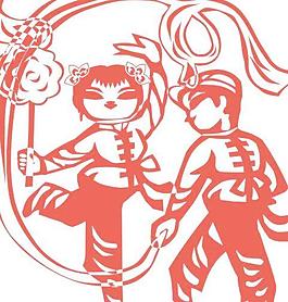 新年節(jié)日民族歡慶矢量圖02