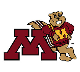 University_of_Minnesota_Golden_Gophers logo設(shè)計欣賞 University_of_Minnesota_Golden_Gophers世界名校LOGO下載標(biāo)志設(shè)計
