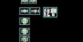 二层简易型小别墅设计图（带车库）13x13