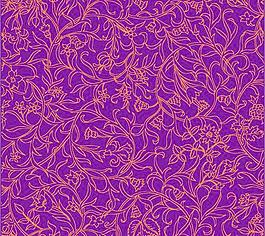 韓國(guó)矢量花紋背景矢量圖45