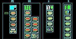 三層職工公寓混合結(jié)構(gòu)設(shè)計圖（結(jié)構(gòu)圖、水電圖）