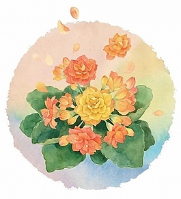 位圖 寫意花卉 植物 花朵 免費(fèi)素材