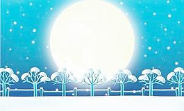 韓國圣誕節(jié)雪景矢量源碼