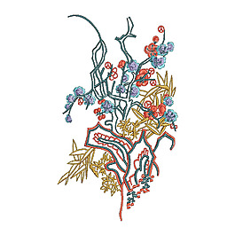 繡花 植物 花朵 免費(fèi)素材