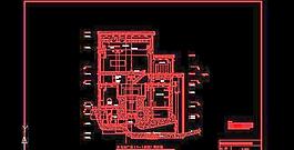 水電站廠房（Ⅰ-Ⅰ）橫剖面圖