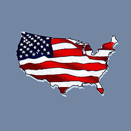 印花矢量圖 生活元素 旗幟 米字旗 免費(fèi)素材