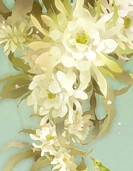 位圖 寫意花卉 植物 花朵 免費(fèi)素材
