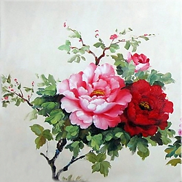 位圖 寫意花卉 植物 花朵 免費素材