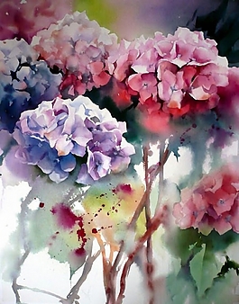 位圖 寫意花卉 植物 花朵 免費(fèi)素材