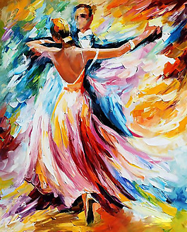 位圖 插畫(huà)師 Leonid Afremov 免費(fèi)素材