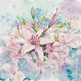 位圖 寫意花卉 植物 花朵 免費(fèi)素材
