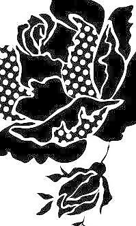韓國(guó)精美花草圖案矢量圖029