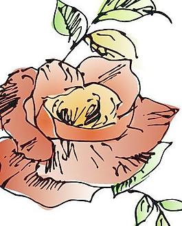 韓國精美花草圖案矢量圖022