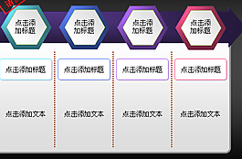 添加文本PPT模板