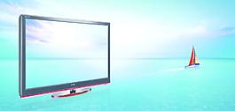海景液晶圖片