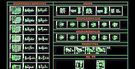 五星級賓館電氣設計平面圖紙