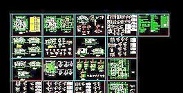 二層坡屋頂別墅建筑設計圖紙