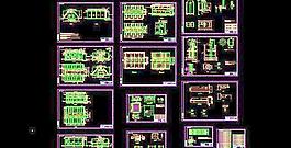 800m /h海水預處理給排水設計圖